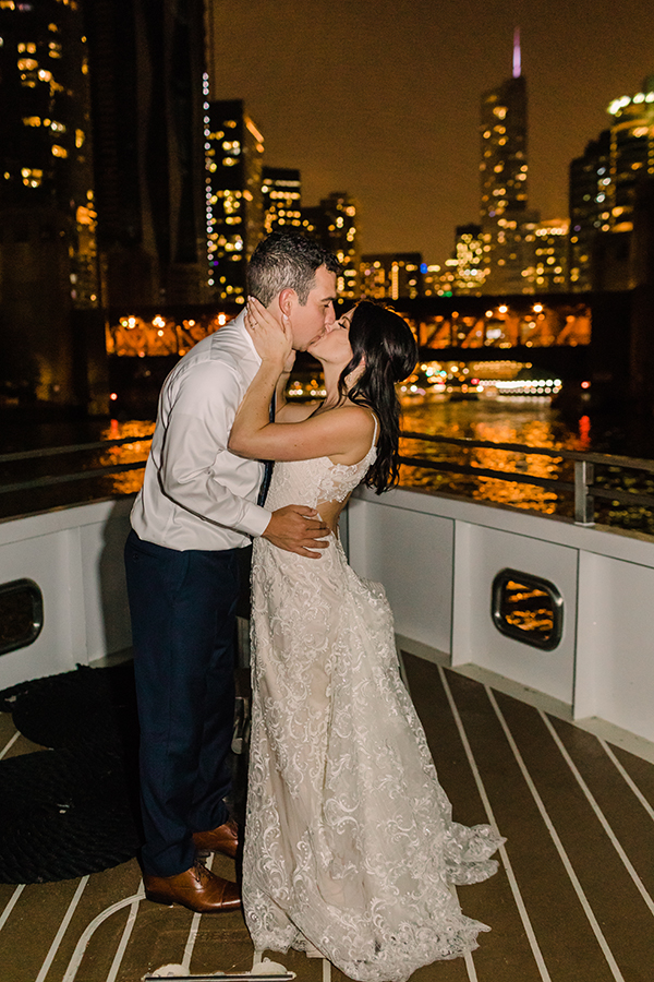 Chicago boat wedding