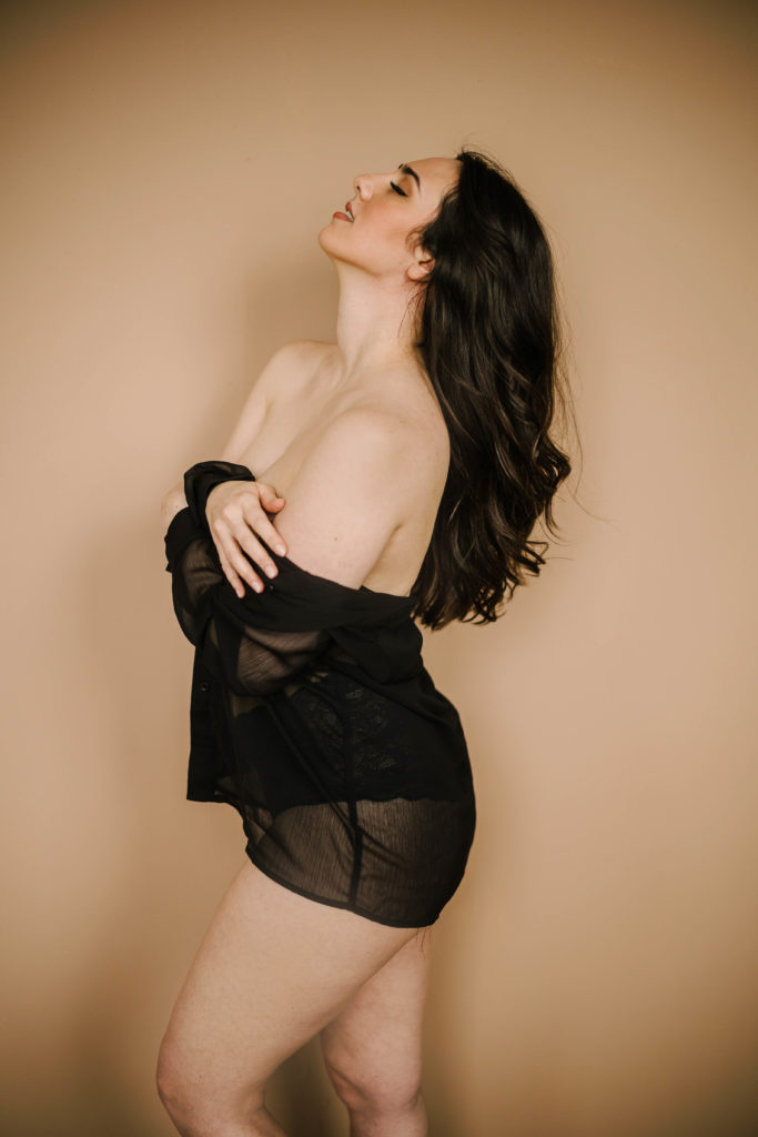 An Empowering Boudoir Photo Session 
