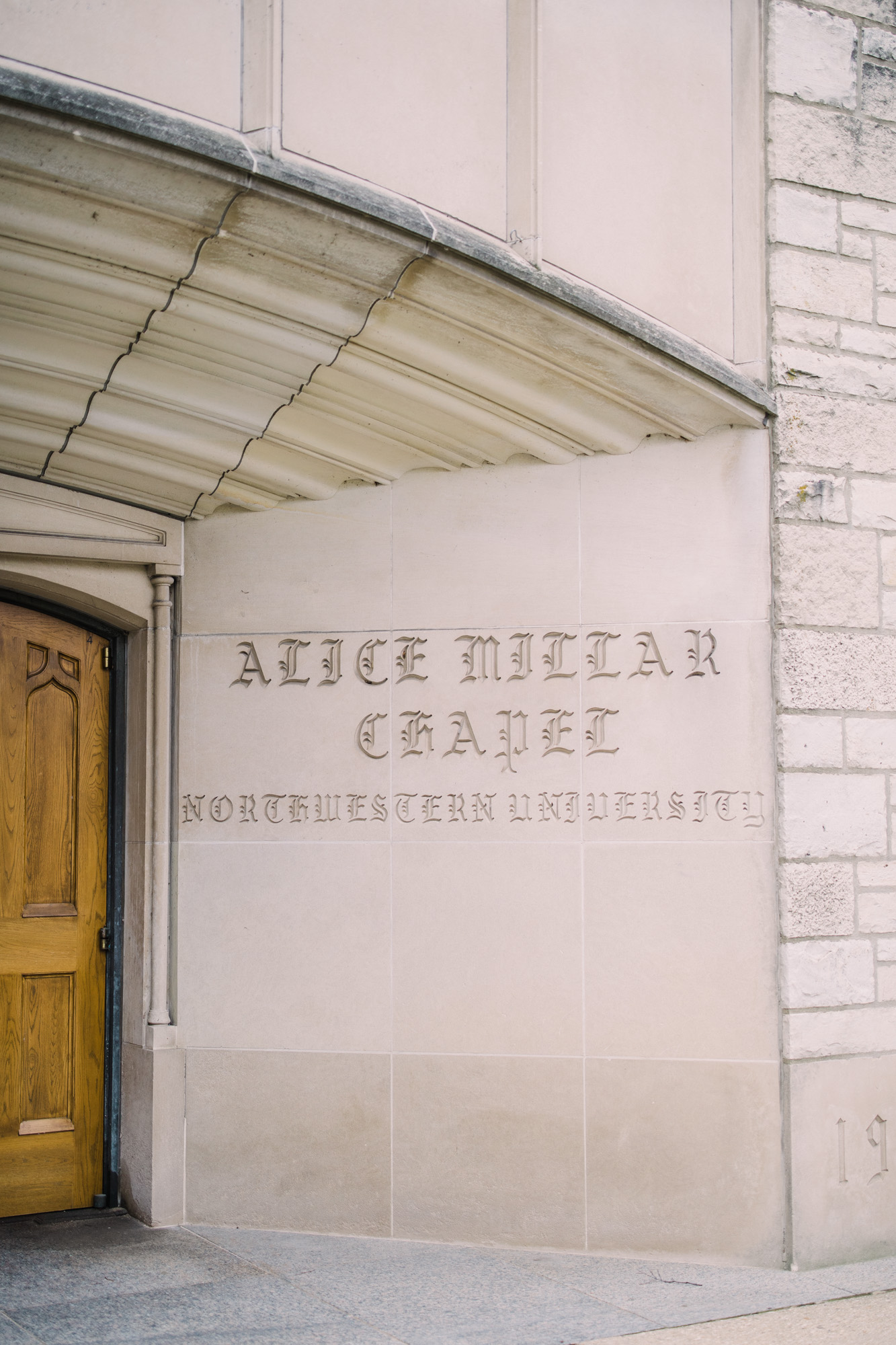 Alice Millar Chapel at Northwestern University in Evanston, IL.