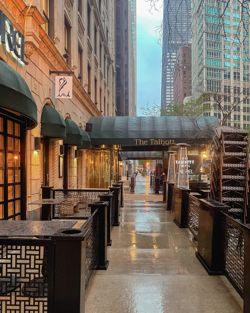 The Talbott Hotel in Chicago's Gold Coast neighborhood