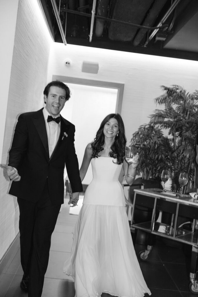 Candid wedding reception photo at RPM Events in Chicago