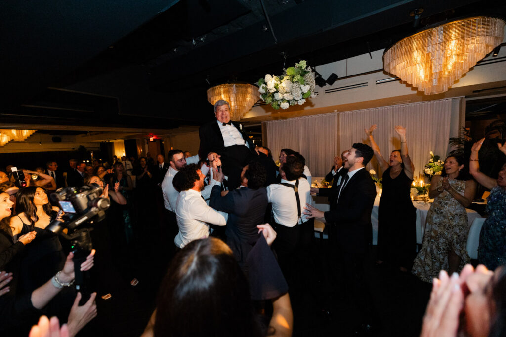 Crowded dance floor filled with guests celebrating late into the night at RPM Events.