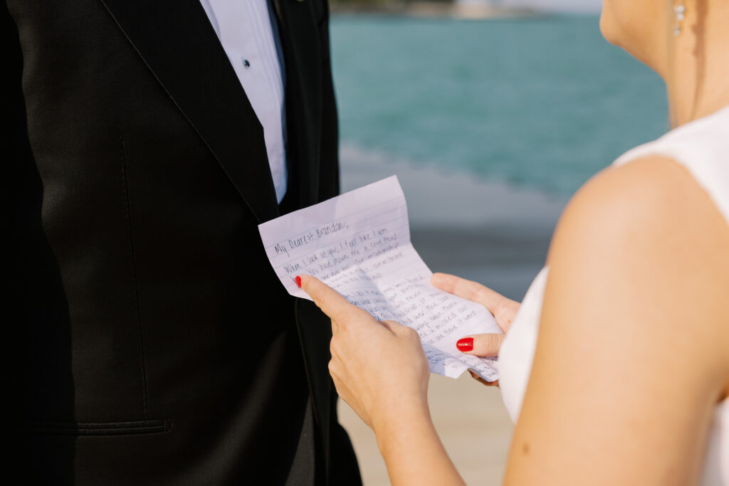 Private Vows Chicago Lakefront Wedding