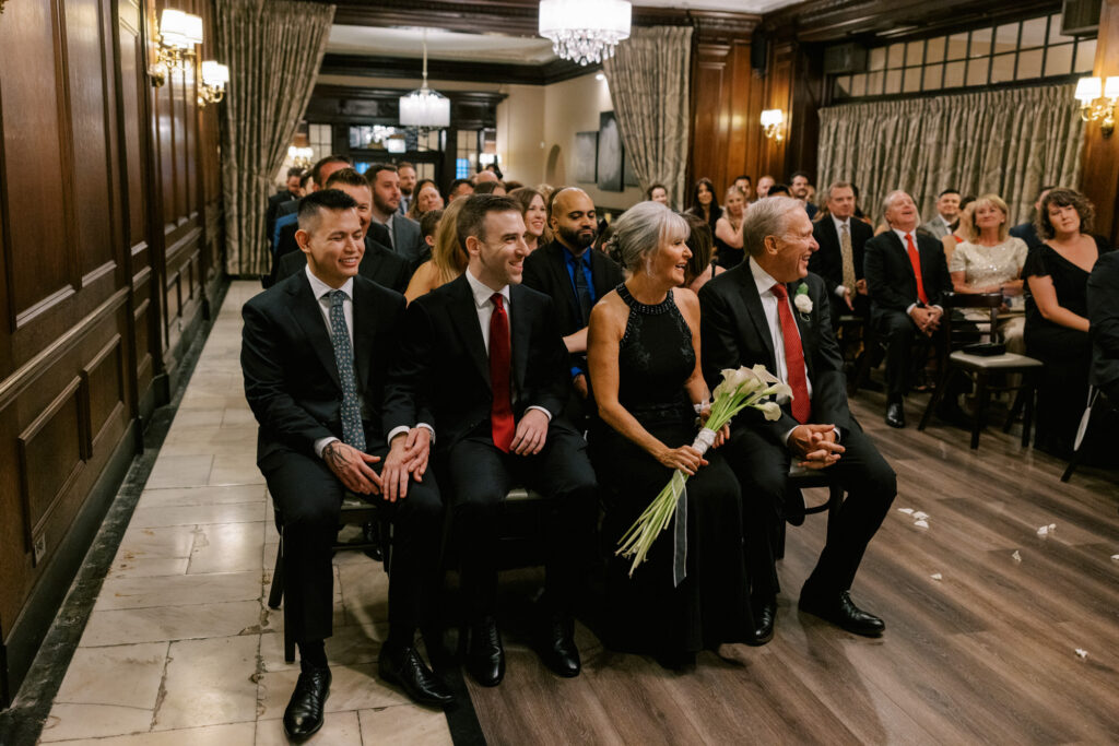 Guests Watching Ceremony Salvatore’s Chicago